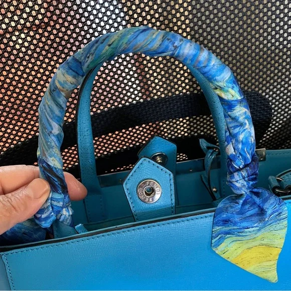 Fendi Blue Mini Bag